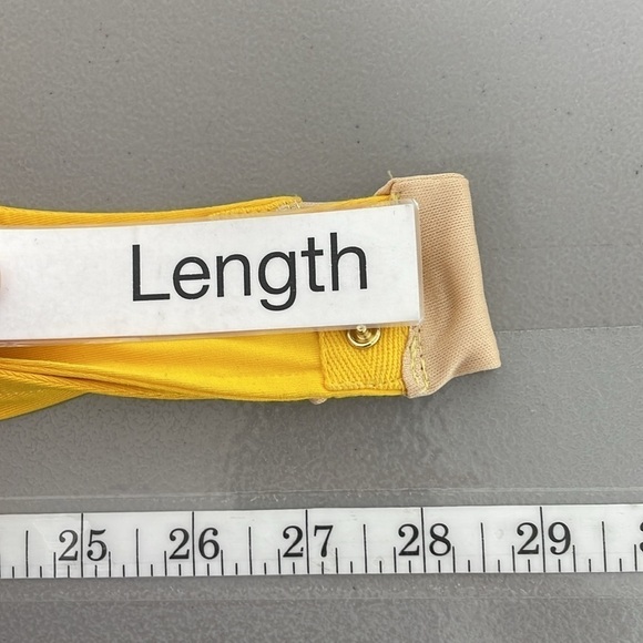 Tularosa Bodysuit Women's X Small XS Yellow Floral Long Sleeve Metallic - Picture 15 of 15